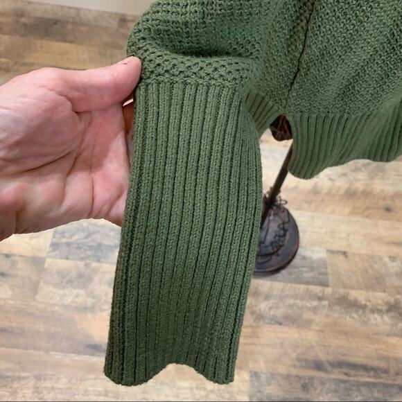 Rachel Zoe Crewneck One Shoulder Button Sweater - Picture 5 of 10